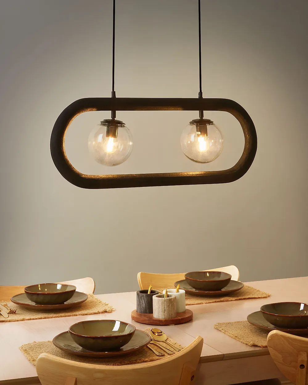 Pendant Lamp AYENSU Mango Wood Black_1183895
