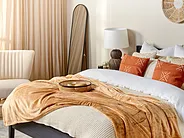 Couverture BAYBURT 200 x 220 cm Beige_1156422
