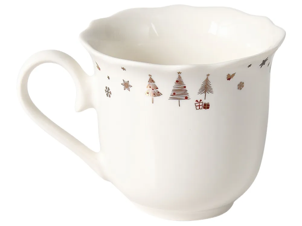 Zastawa stołowa 20-częściowa PERILLA Porcelana Biały_1191992