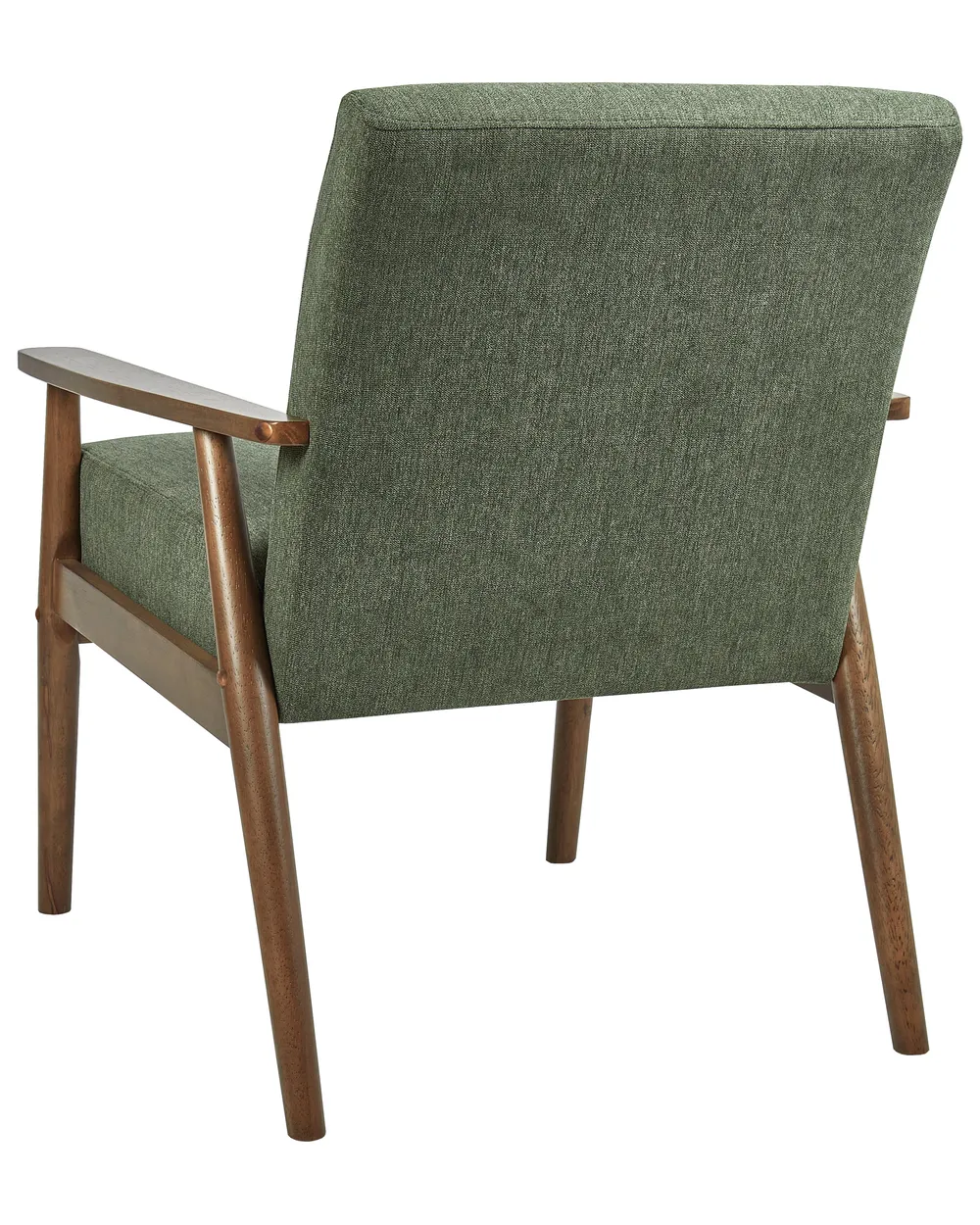 Poltrona ESRUM Tessuto Marrone scuro/Verde