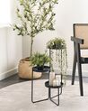 Metal Plant Pot Stand Black FRAGARIA_933818