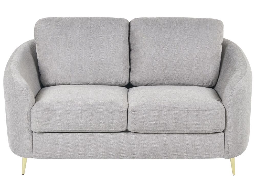 Sofa 2 Seater TROSA Fabric Light Grey