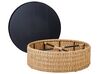 Divano angolare da giardino rattan beige 4 posti OLIVERI_933686