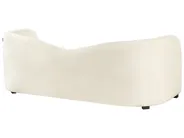 Divano 3 posti VELTADA Velluto Bianco sporco_943104