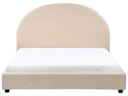 Waterbed Boucle VAUCLUSE 140 x 200 cm (EU Double) Beige_976117