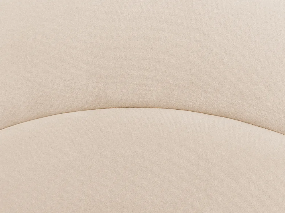 Soweiz Divano Letto Imbottito Estraibile 90x200 Cm - Con Rete A Doghe - Velluto Beige - Per Bambini, Ragazzi E Ospiti