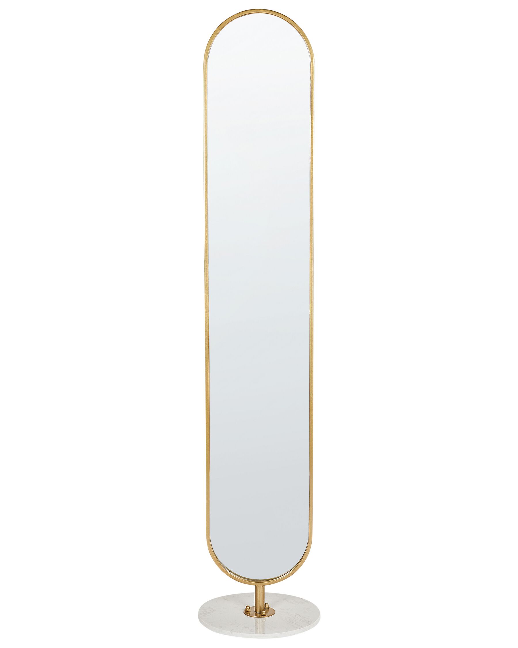 Coat Stand with Mirror Gold MOODY_935087