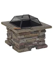 Grill Fire Pit KELUD Concrete Grey_702057