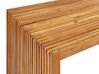 Akáciový zahradní jídelní stůl 180 x 90 cm světlé dřevo SULZANO_921723