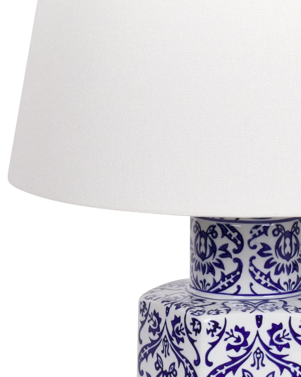Table Lamp MARCELIN Porcelain White/ Blue_882988
