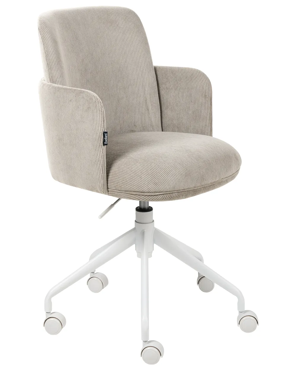 Office Chair DRYDEN Corduroy Taupe_1005277