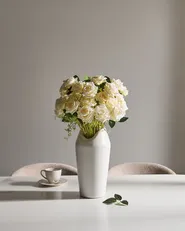 Bukiet sztucznych kwiatów LAPAS 55 cm Biały_1028498