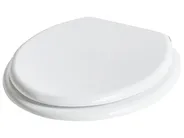 Sedile per WC MAZARUNI Soft Close Fibra a media densità (MDF) Bianco_1016462