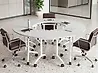 Foldable Corner Desk Module CAVI 90 cm x 64 cm White