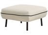 Canapé 3 places en tissu avec ottoman beige clair TONSBERG_927333