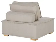 Set da salotto modulare 4 posti TIBRO Tessuto Beige chiaro_825928