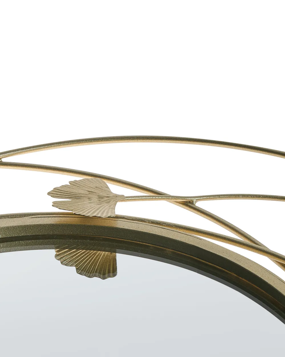 Wall Mirror ANGLET 46 cm 49 cm Metal Gold_1043461