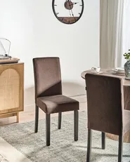 Set di 2 sedie da pranzo BROADWAY Marrone_1027107