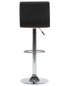 Set of 2 Adjustable Bar Stools Black ORLANDO_685471