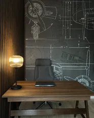 Table Lamp TOSNA Metal Black_884809