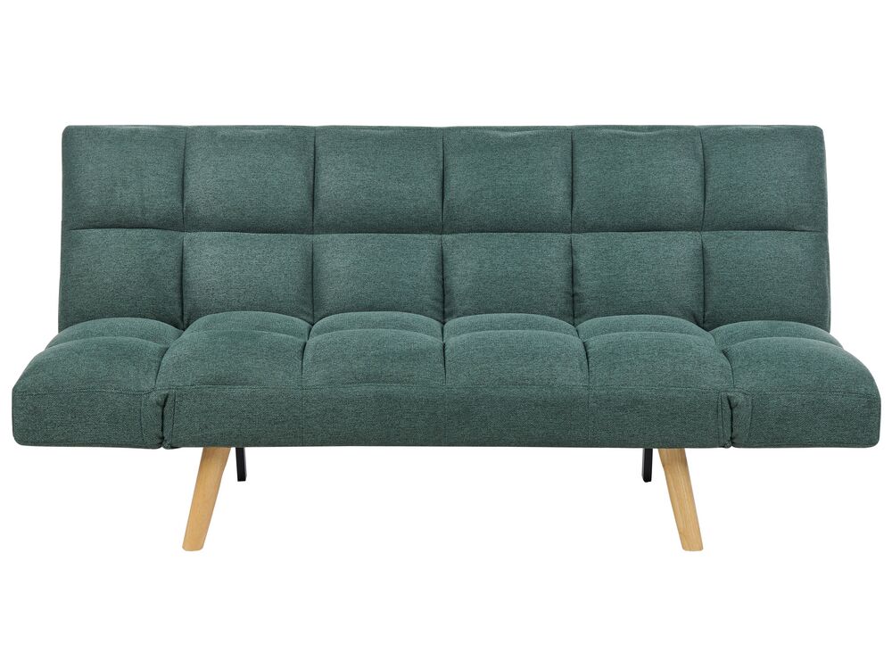 Fabric Sofa Bed Green INGARO Beliani