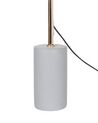 Lněná stolní lampa béžová BALUARTE_906168