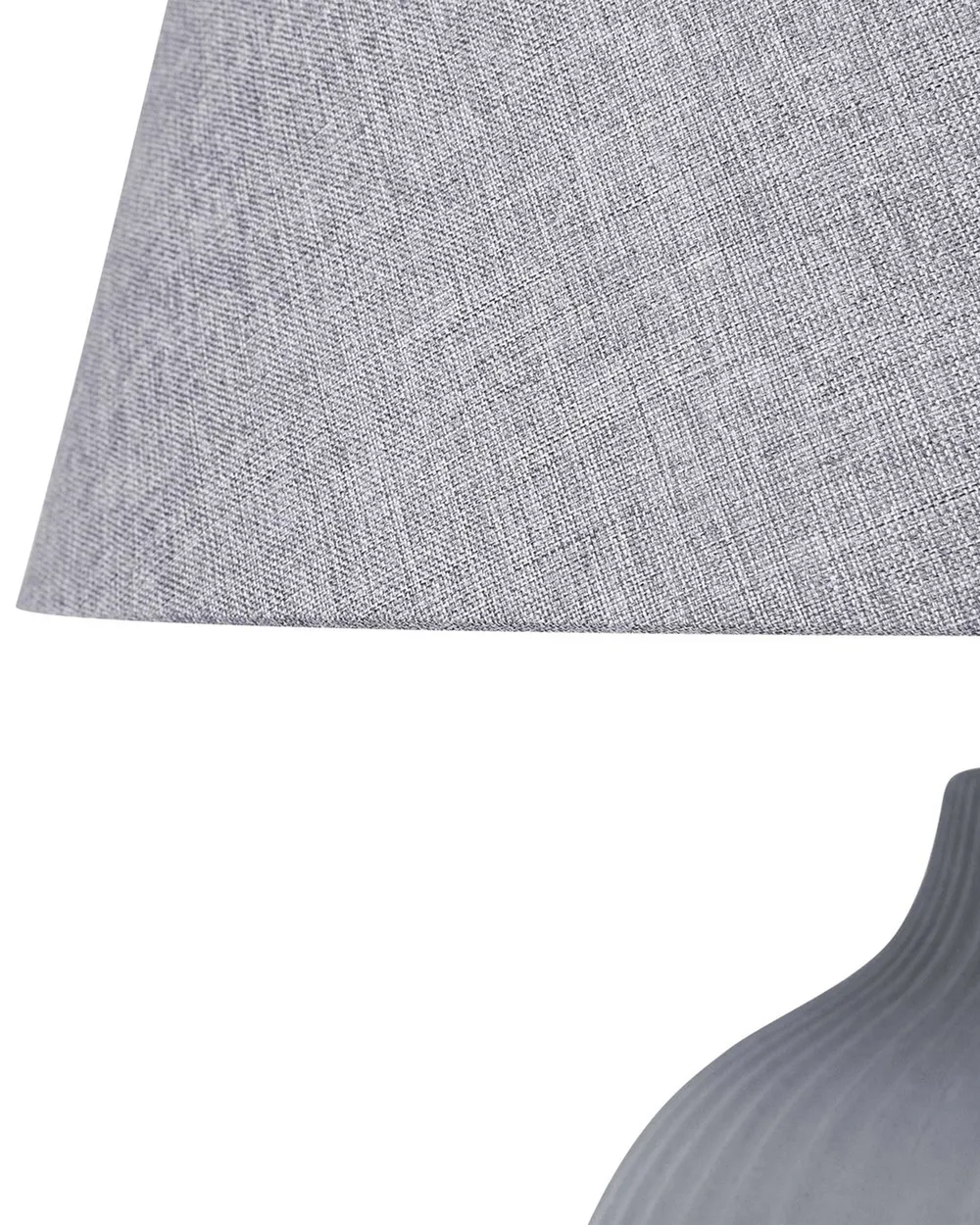Table Lamp FERGUS Ceramic Grey_746077