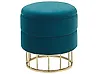 Storage Pouffe ELGIN Velvet Teal