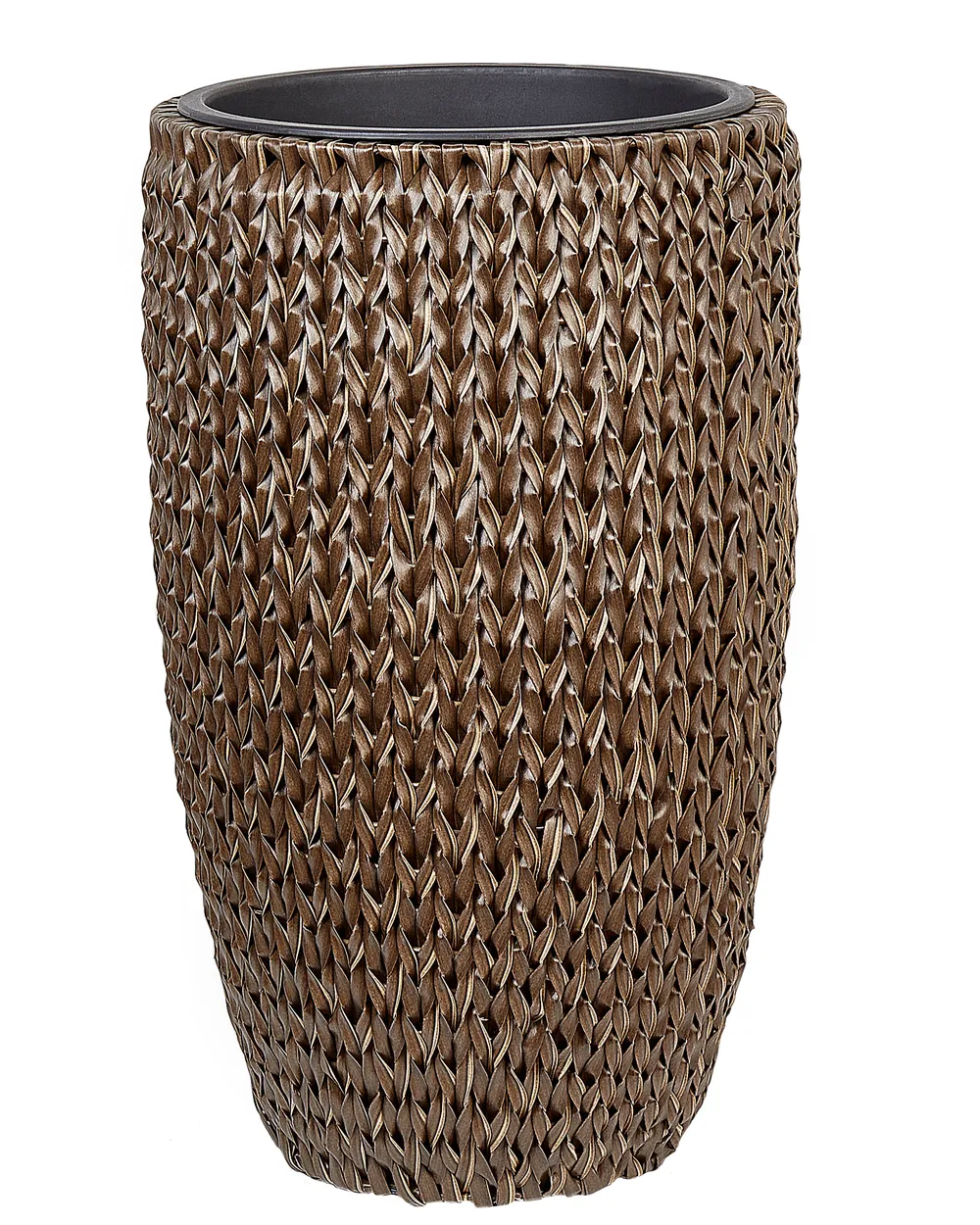Zestaw 2 donic CEDRUS 37/45 cm Technorattan Brązowy_914469