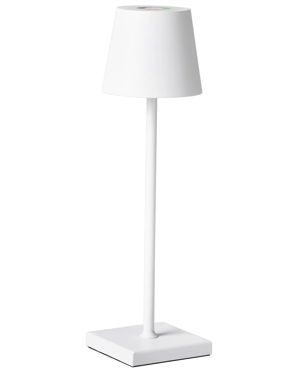 Bezprzewodowa lampa stołowa LED VALIRA Ze ściemniaczem Metal Biały_940495