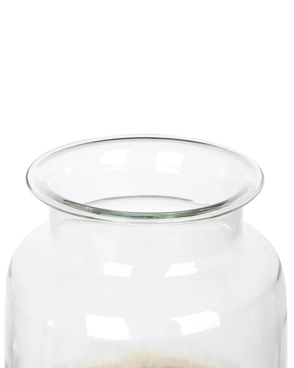 Vase à fleurs BHATURE 30 cm Verre Multicolore_830424