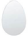 Nástěnné zrcadlo 50 x 70 cm stříbrné MONTRESOR_837874