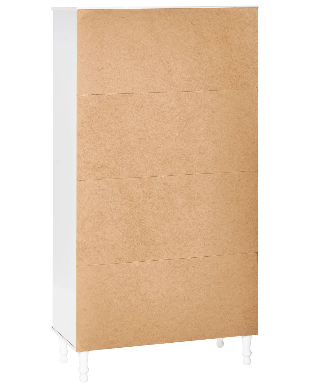 Vetrina in vetro TINGLEDALE 80 cm Bianco_949847