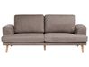 Sofa dla 3 osób KILDAL Brązowy