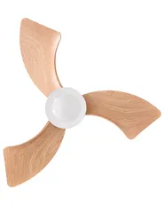 Ceiling Fan with Light HAINES with Remote LED White_1133394