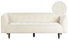 Sofa dla 3 osób BYSKE Boucle Złamana biel