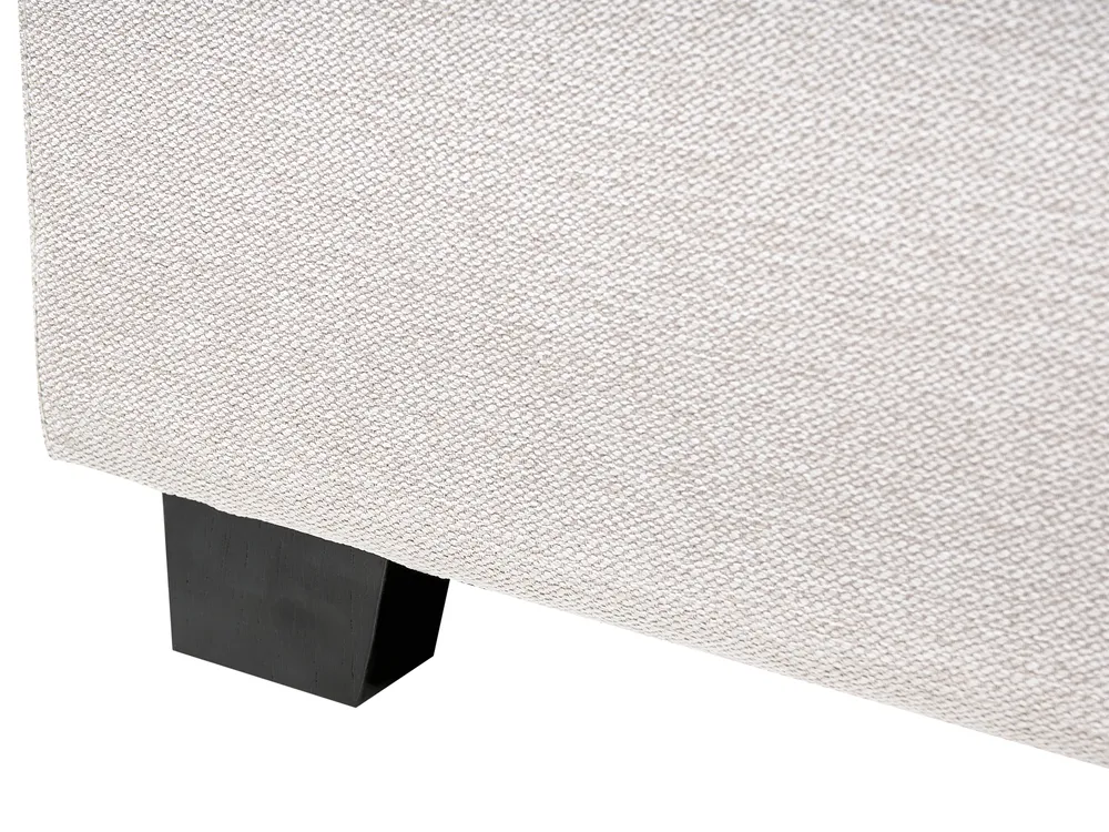 Waterbed Fabric ROUEN 160 x 200 cm (EU King Size) Light Beige_996713