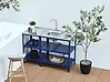 Outdoor Kitchen Island VILAMA Blue