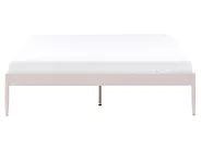 Bed Metal VAURS 160 x 200 cm (EU King Size) Light Beige_1165420