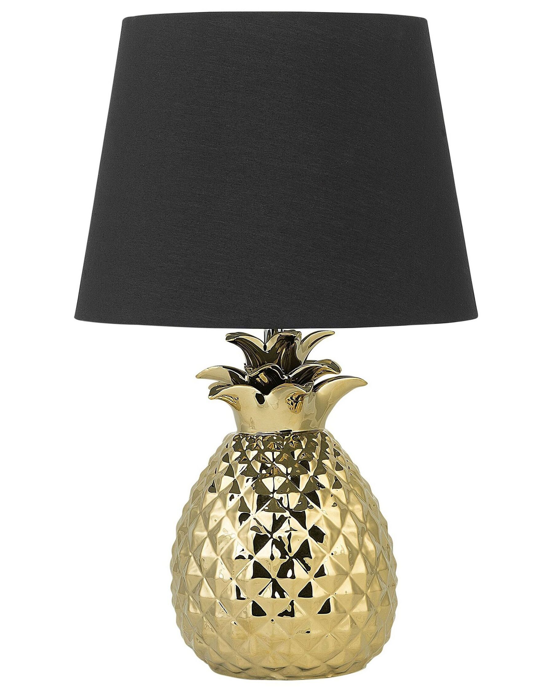 Lampa stołowa ceramiczna złota PINEAPPLE_731623