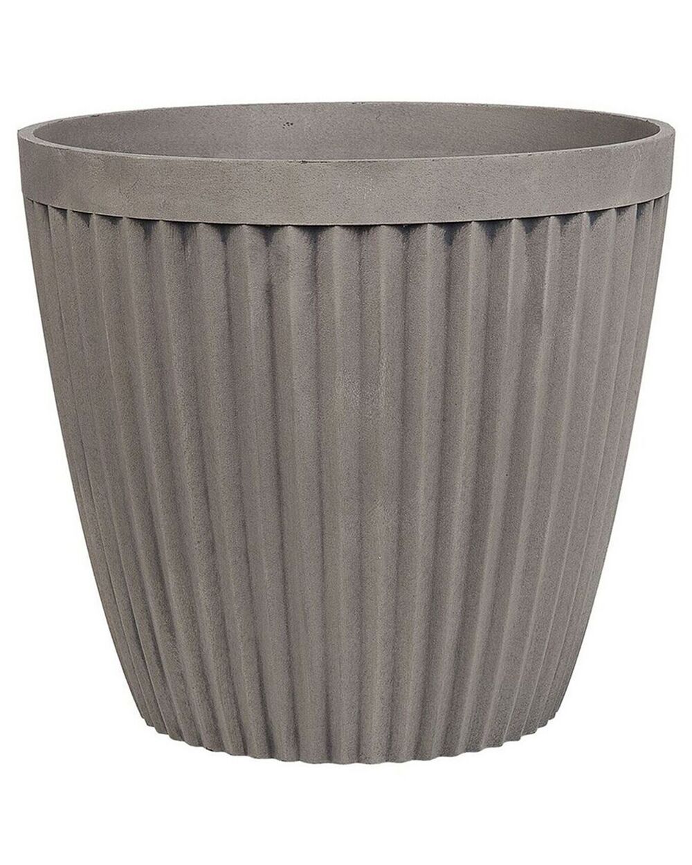 Plant pot EDA Tuscan  Taupe polypropylene Ø 46 x 65 cm main image 0