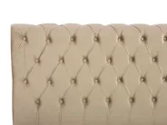 Bed Velvet AVALLON 180 x 200 cm (EU Super King) Beige_729022