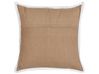 Set of 2 Cotton Cushions 45 x 45 cm Brown IANTHE_940122