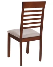 Set di 2 sedie da pranzo ORTLEY Legno Marrone scuro/Tortora_926601