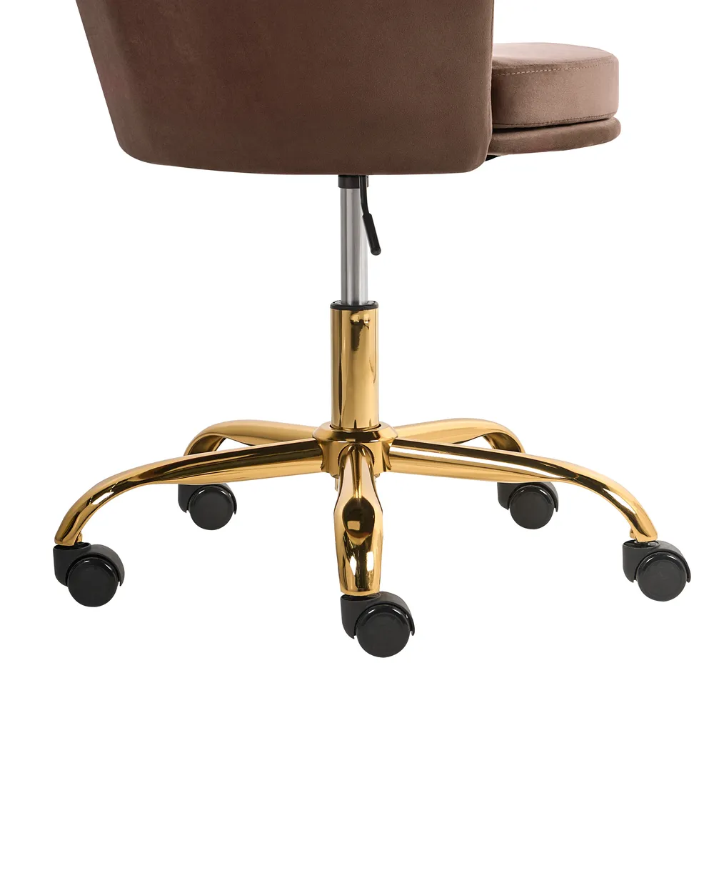 Desk Chair MONTICELLO Velvet Brown_1057414