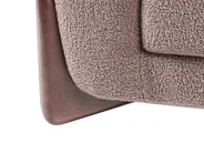 Set da salotto 6 posti VINLIDEN Bouclé Marrone_1048551