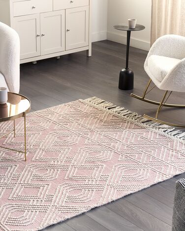 Area Rug 160 x 230 cm Pink ADANA