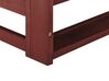 Set da giardino modulare 5 posti legno rosso mogano TIMOR II_852887