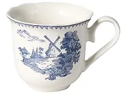 Set med 20 matserviser BAY LEAF Porslin Vit/ Blå_1191716