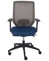 Chaise de bureau en tissu bleue VIRTUOSO_919971